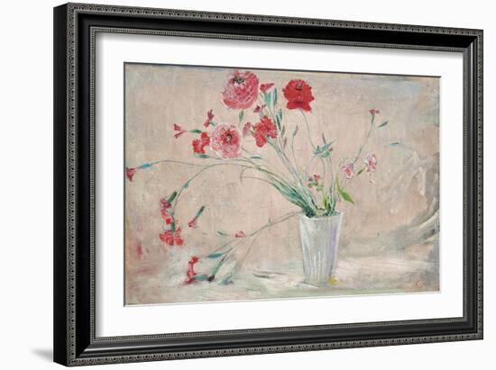 Carnations and Poppies-Carl Larsson-Framed Giclee Print