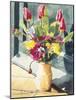 Carnations in Vase-Richard Akerman-Mounted Giclee Print