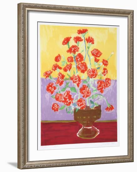 Carnations-John Grillo-Framed Limited Edition