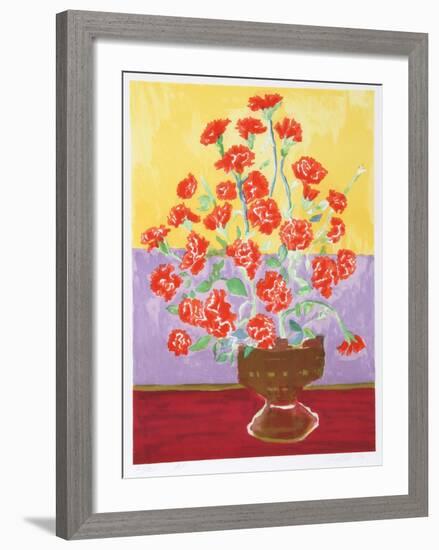 Carnations-John Grillo-Framed Limited Edition