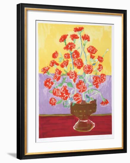 Carnations-John Grillo-Framed Limited Edition