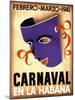 Carnaval, Habana, 1941-null-Mounted Art Print