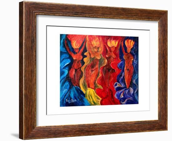 Carnavalesque, 2010-Patricia Brintle-Framed Giclee Print