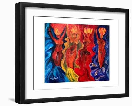 Carnavalesque, 2010-Patricia Brintle-Framed Giclee Print