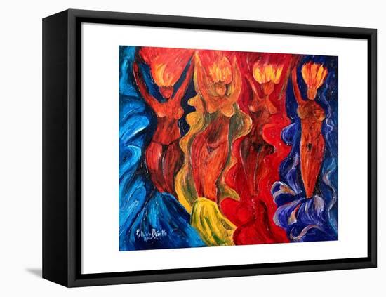 Carnavalesque, 2010-Patricia Brintle-Framed Premier Image Canvas