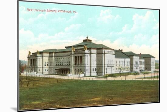 Carnegie Library, Pittsburgh, Pennsylvania-null-Mounted Art Print