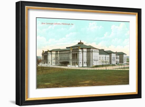 Carnegie Library, Pittsburgh, Pennsylvania-null-Framed Art Print