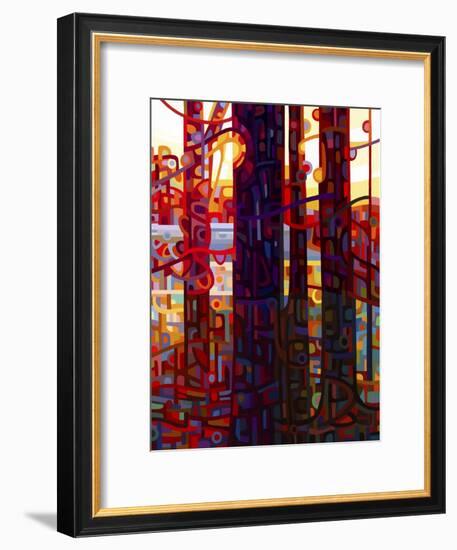 Carnelian Morning-Mandy Budan-Framed Giclee Print