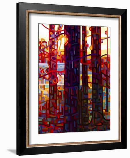 Carnelian Morning-Mandy Budan-Framed Giclee Print