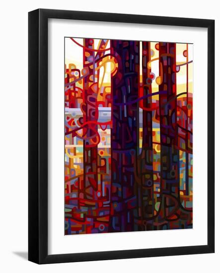 Carnelian Morning-Mandy Budan-Framed Giclee Print