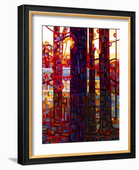 Carnelian Morning-Mandy Budan-Framed Giclee Print