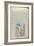 Carnet : Composition dans un encadrement et annotations-Paul Signac-Framed Giclee Print