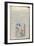 Carnet : Composition dans un encadrement et annotations-Paul Signac-Framed Giclee Print