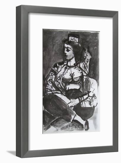 Carnet de Californie 04-Pablo Picasso-Framed Premium Edition
