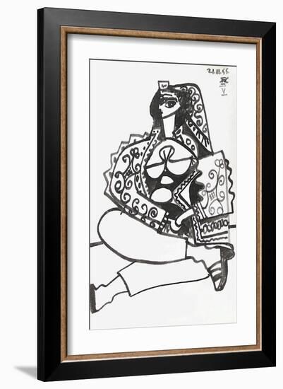 Carnet de Californie 10-Pablo Picasso-Framed Premium Edition