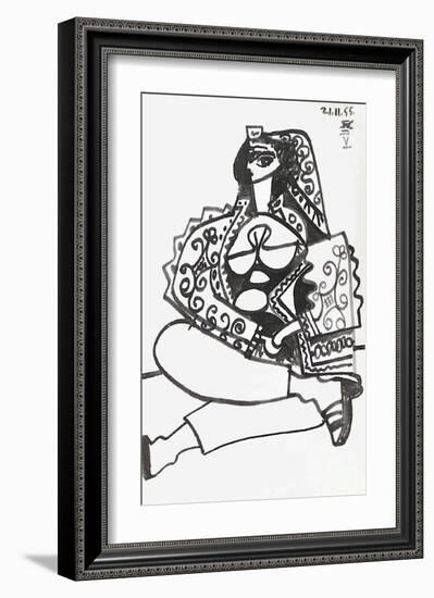 Carnet de Californie 10-Pablo Picasso-Framed Premium Edition