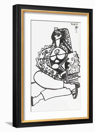 Carnet de Californie 10-Pablo Picasso-Framed Premium Edition