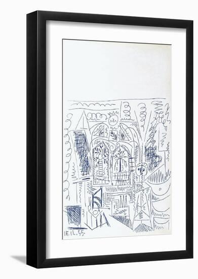 Carnet de Californie 26-Pablo Picasso-Framed Collectable Print