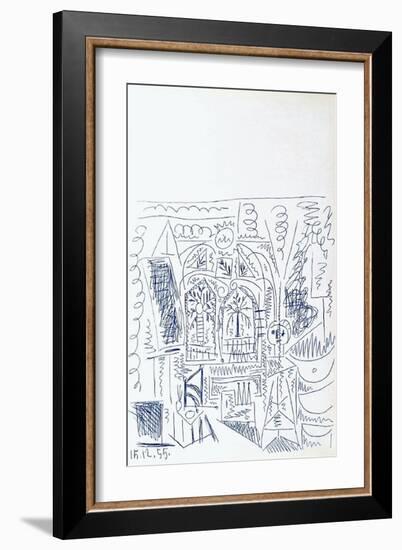 Carnet de Californie 26-Pablo Picasso-Framed Collectable Print