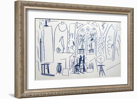 Carnet de Californie 35-Pablo Picasso-Framed Collectable Print