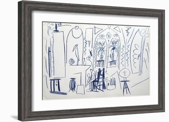 Carnet de Californie 35-Pablo Picasso-Framed Collectable Print