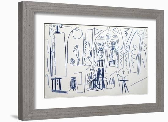 Carnet de Californie 35-Pablo Picasso-Framed Collectable Print