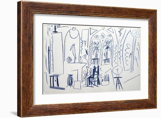 Carnet de Californie 35-Pablo Picasso-Framed Collectable Print