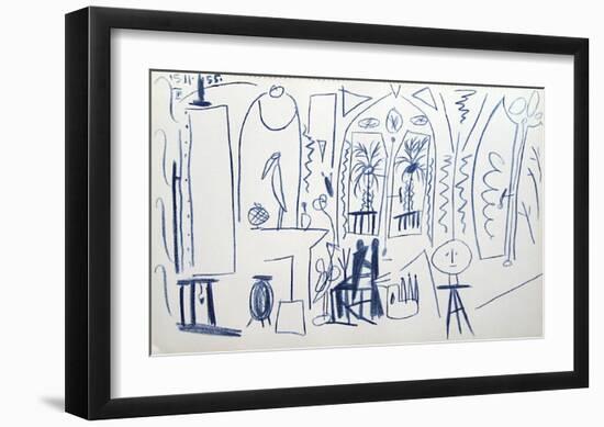 Carnet de Californie 35-Pablo Picasso-Framed Collectable Print