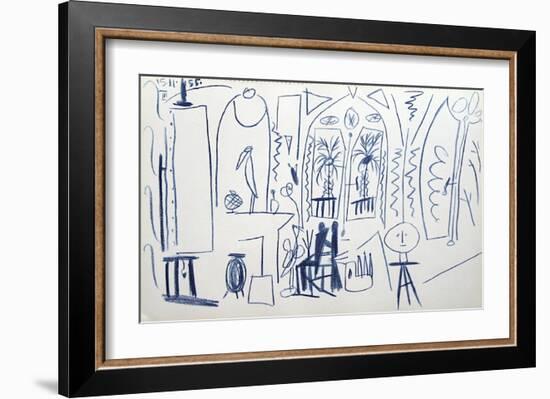 Carnet de Californie 35-Pablo Picasso-Framed Collectable Print