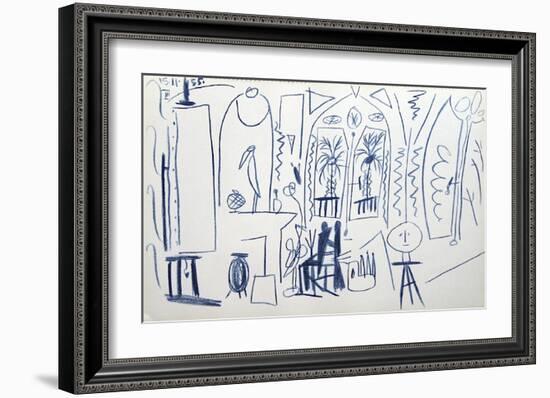 Carnet de Californie 35-Pablo Picasso-Framed Collectable Print