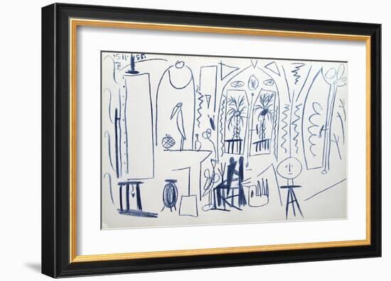 Carnet de Californie 35-Pablo Picasso-Framed Collectable Print