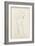 Carnet de dessins : étude d'homme nu-Gustave Moreau-Framed Giclee Print