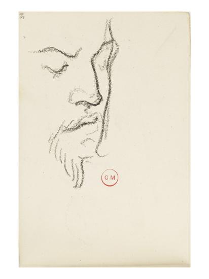 Carnet de dessins tude de visage d homme barbu de Carnet de dessins tude de visage d homme barbu de