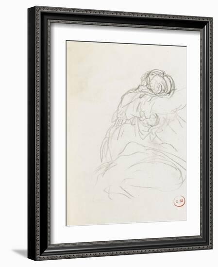 Carnet de dessins-Gustave Moreau-Framed Giclee Print