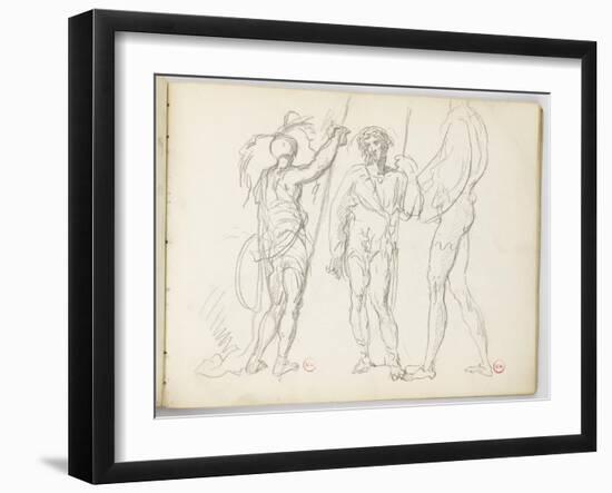 Carnet de dessins-Gustave Moreau-Framed Giclee Print