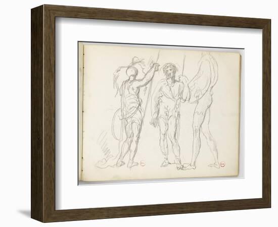 Carnet de dessins-Gustave Moreau-Framed Giclee Print