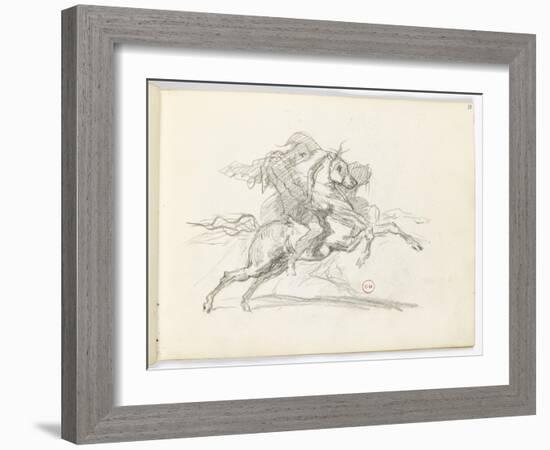 Carnet de dessins-Gustave Moreau-Framed Giclee Print