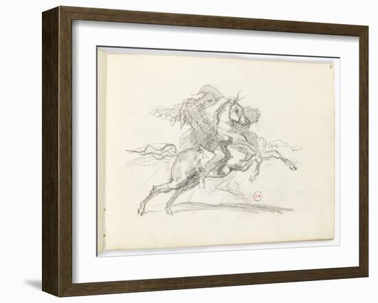 Carnet de dessins-Gustave Moreau-Framed Giclee Print