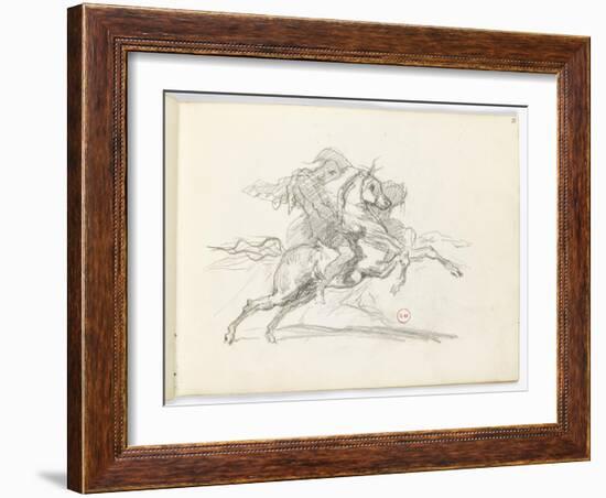 Carnet de dessins-Gustave Moreau-Framed Giclee Print