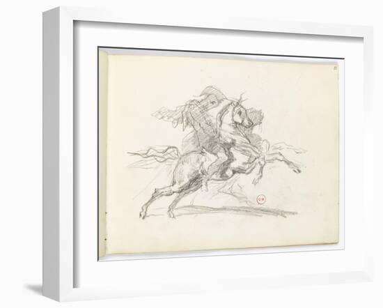 Carnet de dessins-Gustave Moreau-Framed Giclee Print