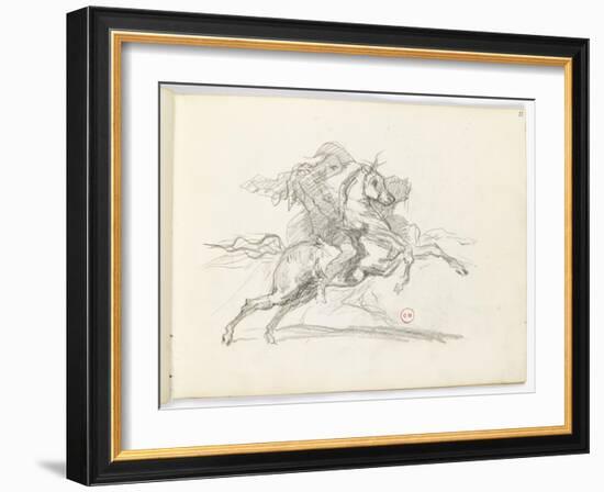 Carnet de dessins-Gustave Moreau-Framed Giclee Print