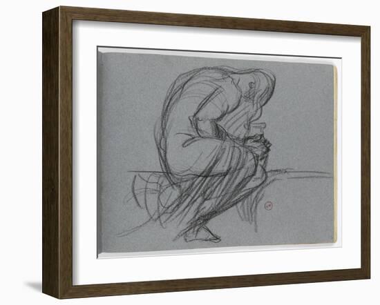 Carnet de dessins-Gustave Moreau-Framed Giclee Print