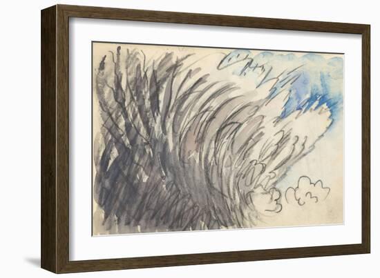 Carnet : Feuille d'étude-Paul Signac-Framed Giclee Print