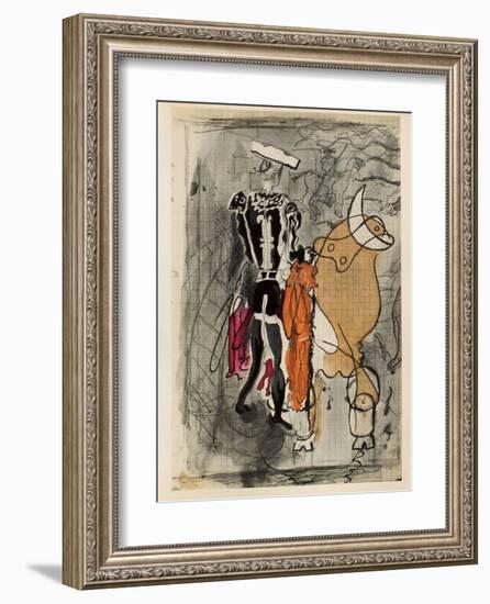 Carnets Intimes 13-Georges Braque-Framed Collectable Print