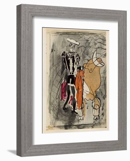 Carnets Intimes 13-Georges Braque-Framed Collectable Print