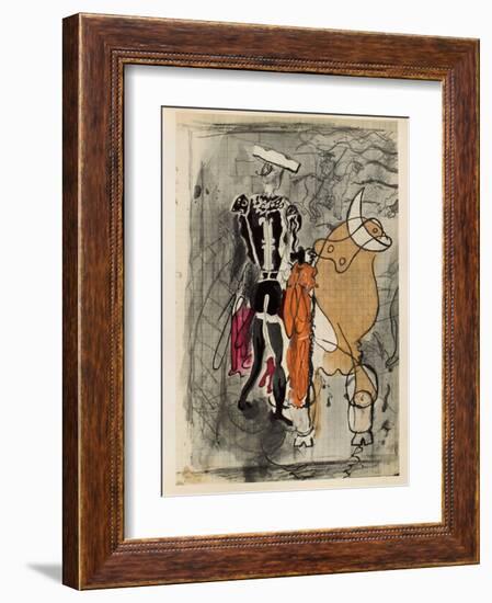 Carnets Intimes 13-Georges Braque-Framed Collectable Print