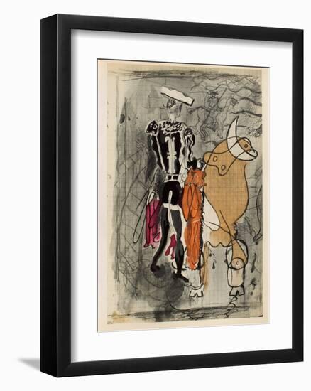 Carnets Intimes 13-Georges Braque-Framed Collectable Print