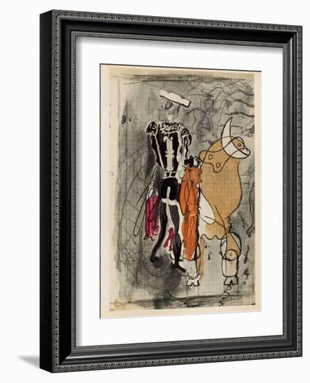 Carnets Intimes 13-Georges Braque-Framed Collectable Print