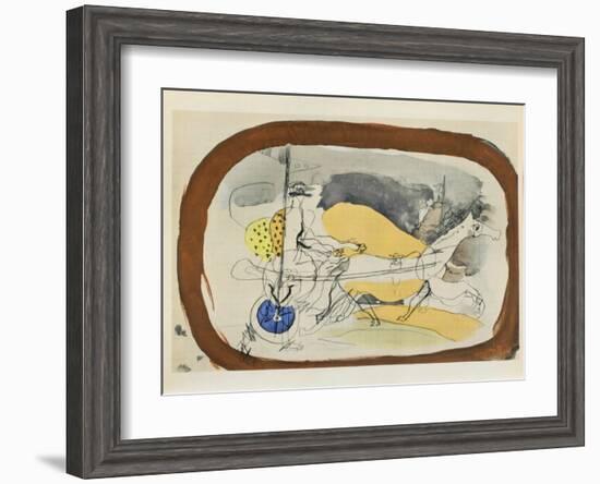 Carnets Intimes 18-Georges Braque-Framed Collectable Print