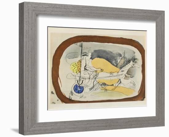 Carnets Intimes 18-Georges Braque-Framed Collectable Print